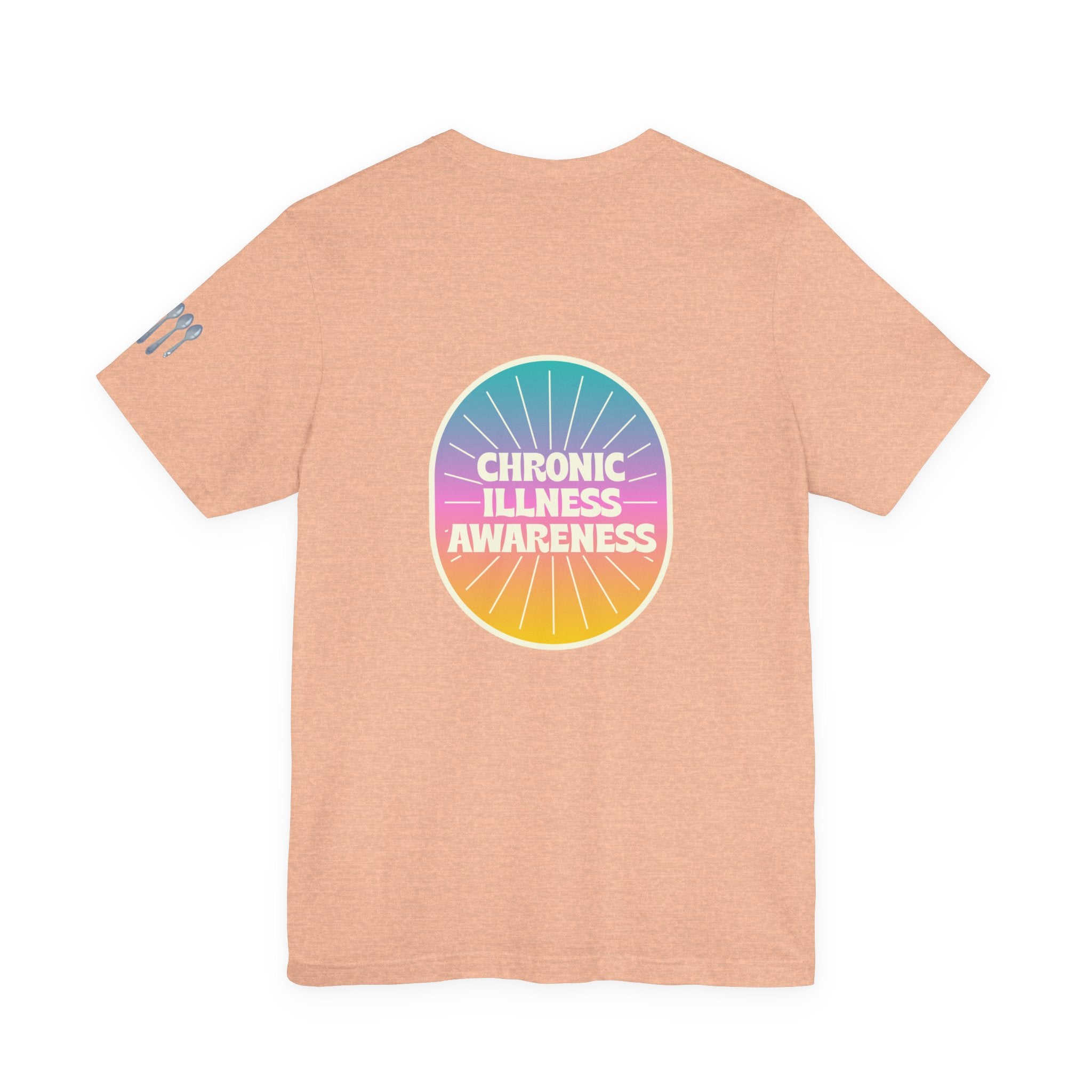 Unisex Jersey Short Sleeve Tee - Spoon Theory: Chronic Illness Awareness Apparel