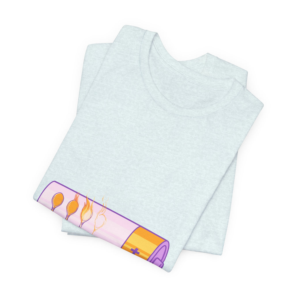 Unisex Jersey Short Sleeve Tee - Spoon Theory: Chronic Illness Awareness Apparel