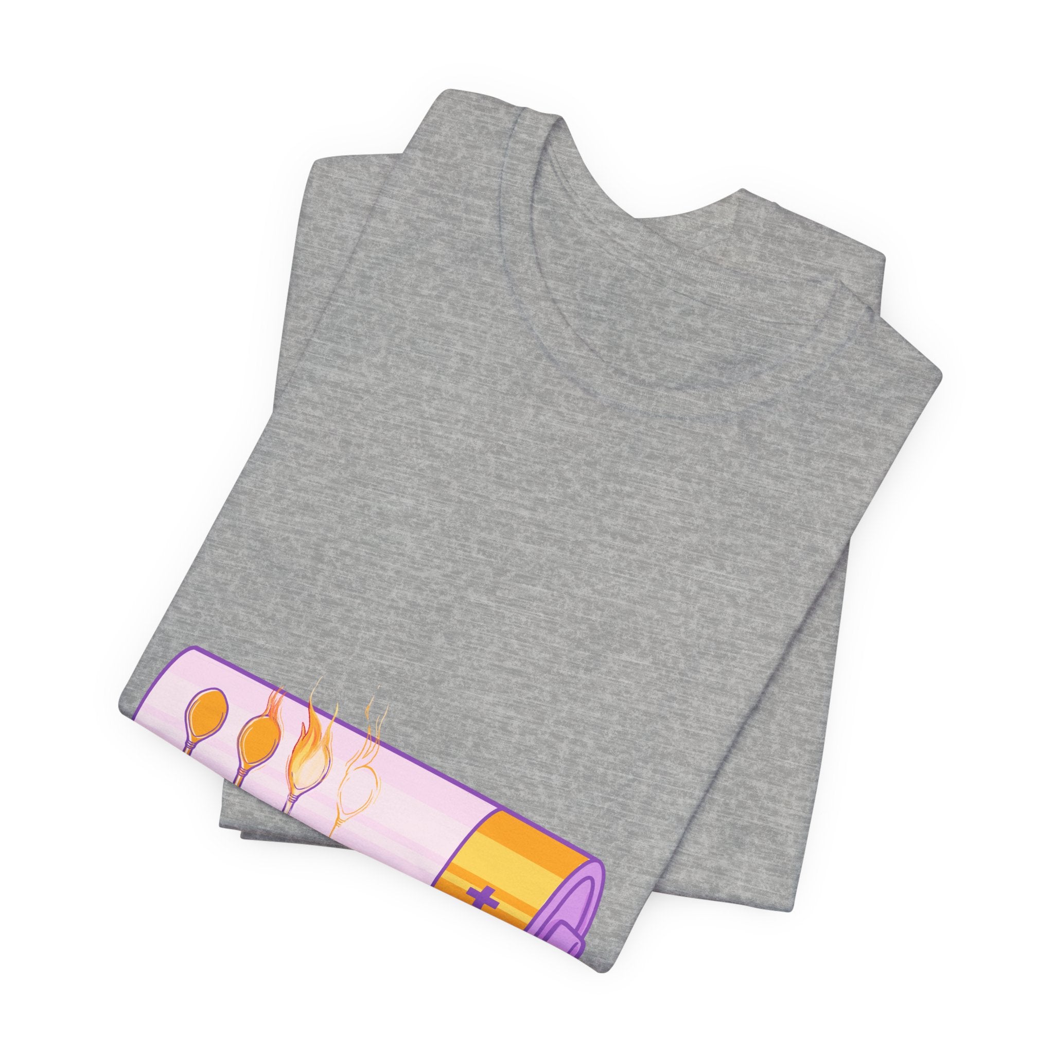 Unisex Jersey Short Sleeve Tee - Spoon Theory: Chronic Illness Awareness Apparel