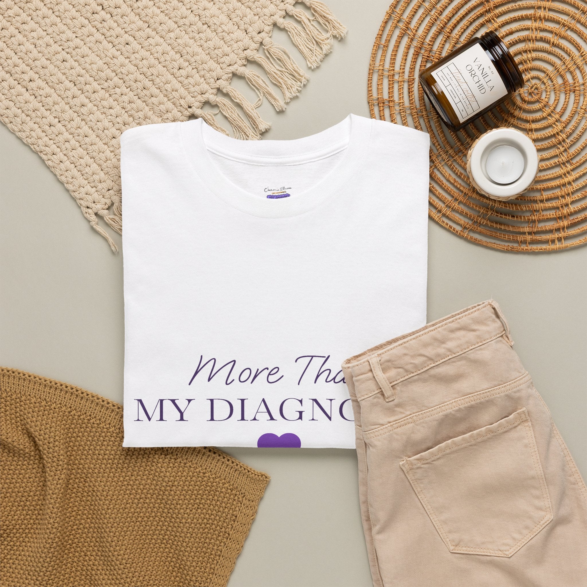 More Than My Diagnosis T-Shirt — Chronic Illness Awareness Tee