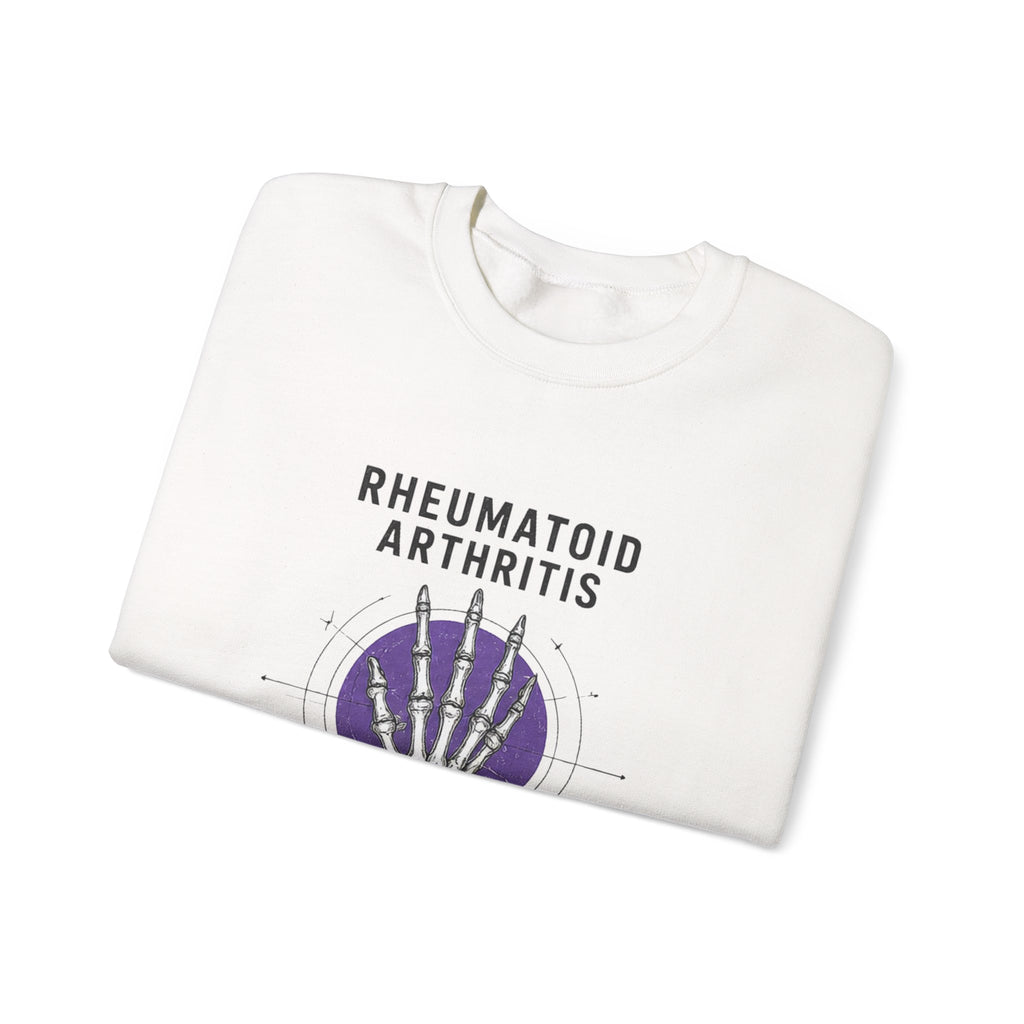 Rheumatoid Arthritis Apparel - Heavy Blend™ Crewneck Sweatshirt